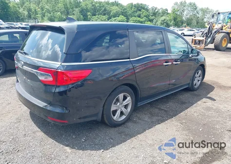 2020 Honda Odyssey Ex-L/Ex-L W/Navi Res from USA, damaged, VIN 5FNRL6H76LB044853